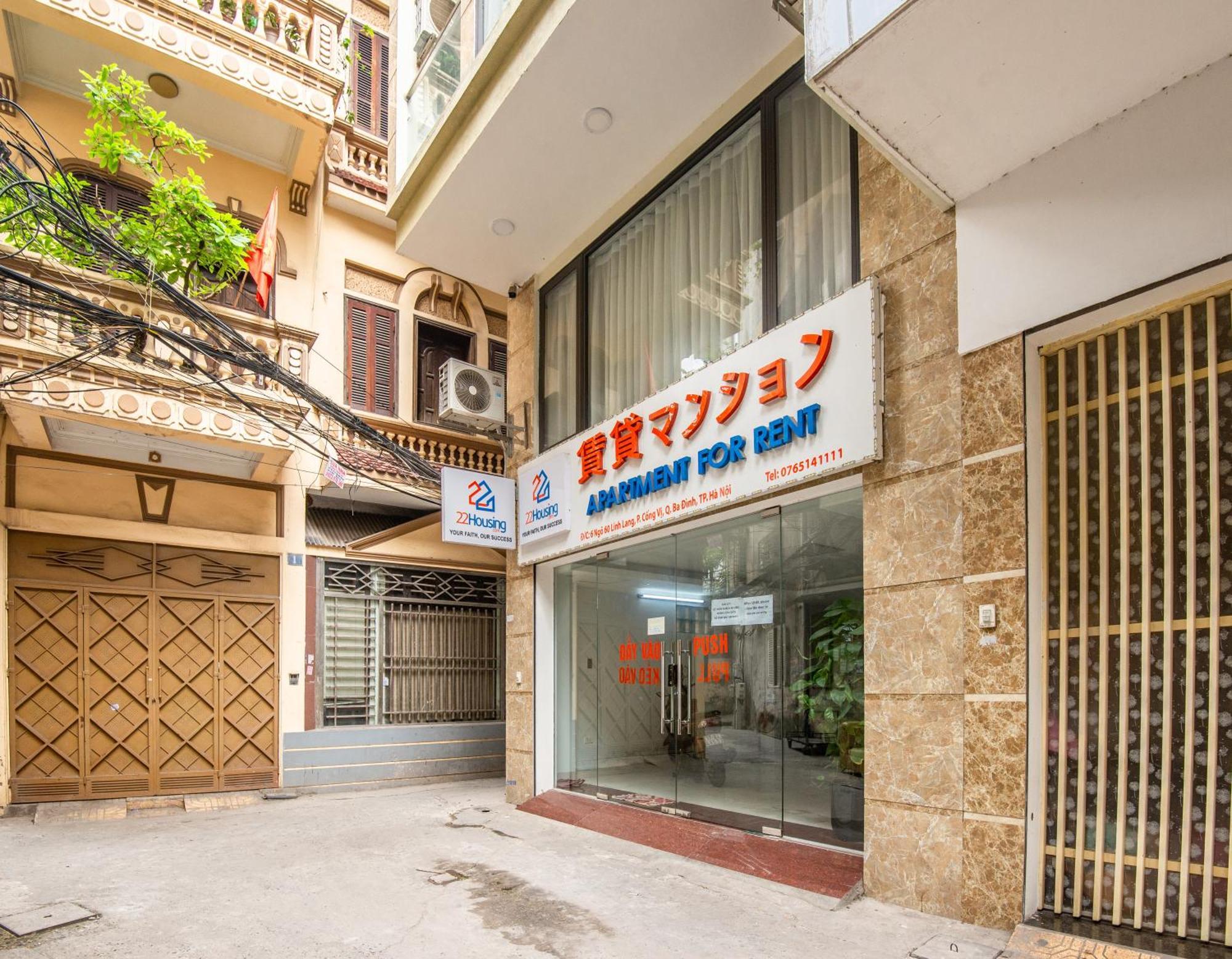 22Housing Hotel & Residence 60 Linh Lang Hanoi Dış mekan fotoğraf